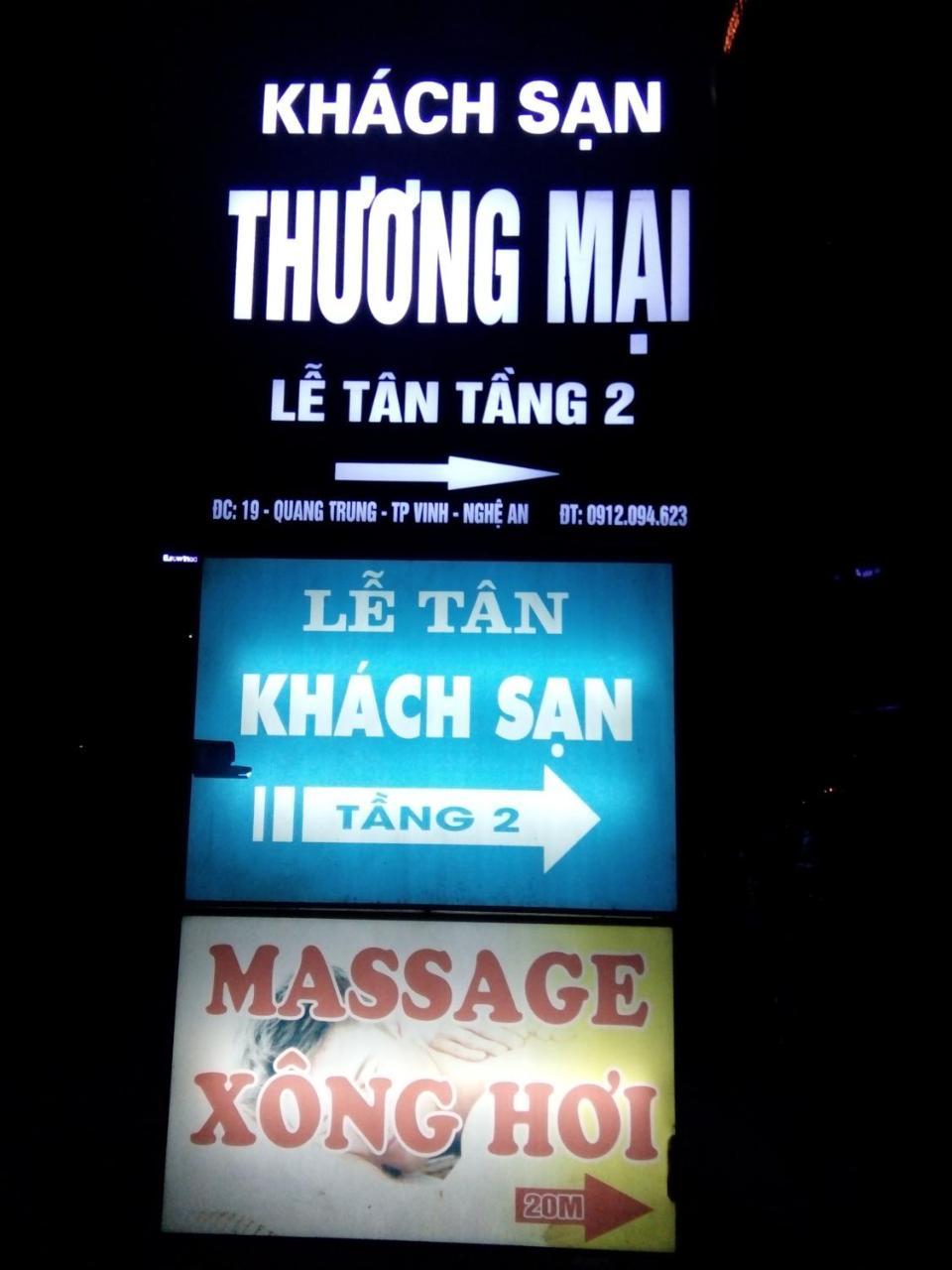 Hotel Khach San Thuong Mai Yen Thinh Exterior foto